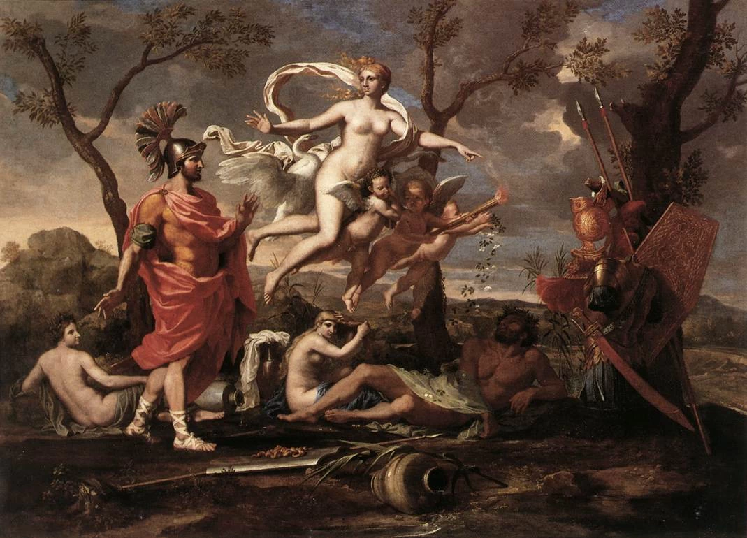 Venere presenta le armi a Enea - Musée des Beaux, Arts, Rouen